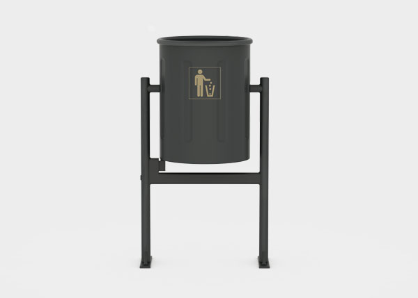 Site Furnishing ,Litter bins ,UP33 Biela Litter Bin