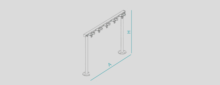 Street furniture with benches, litter bins, bollards, planters and equipment , Complements , UVAP11 Skateboard rack Patin , 