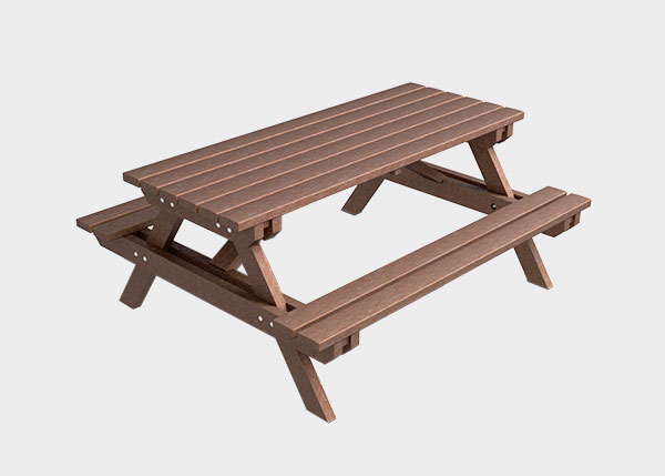 Mobilier Urbain ,Collection Plastique Recyclé ,UVM2ECO Table de Picnic Eco